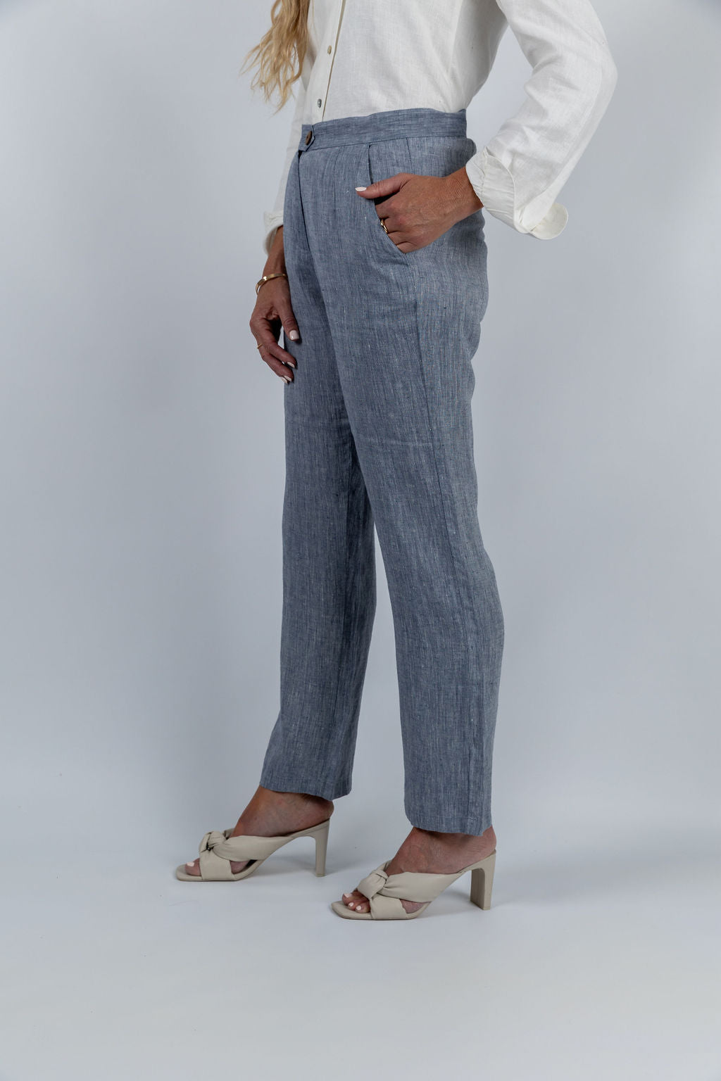 Coastline Classic Trousers in Blue