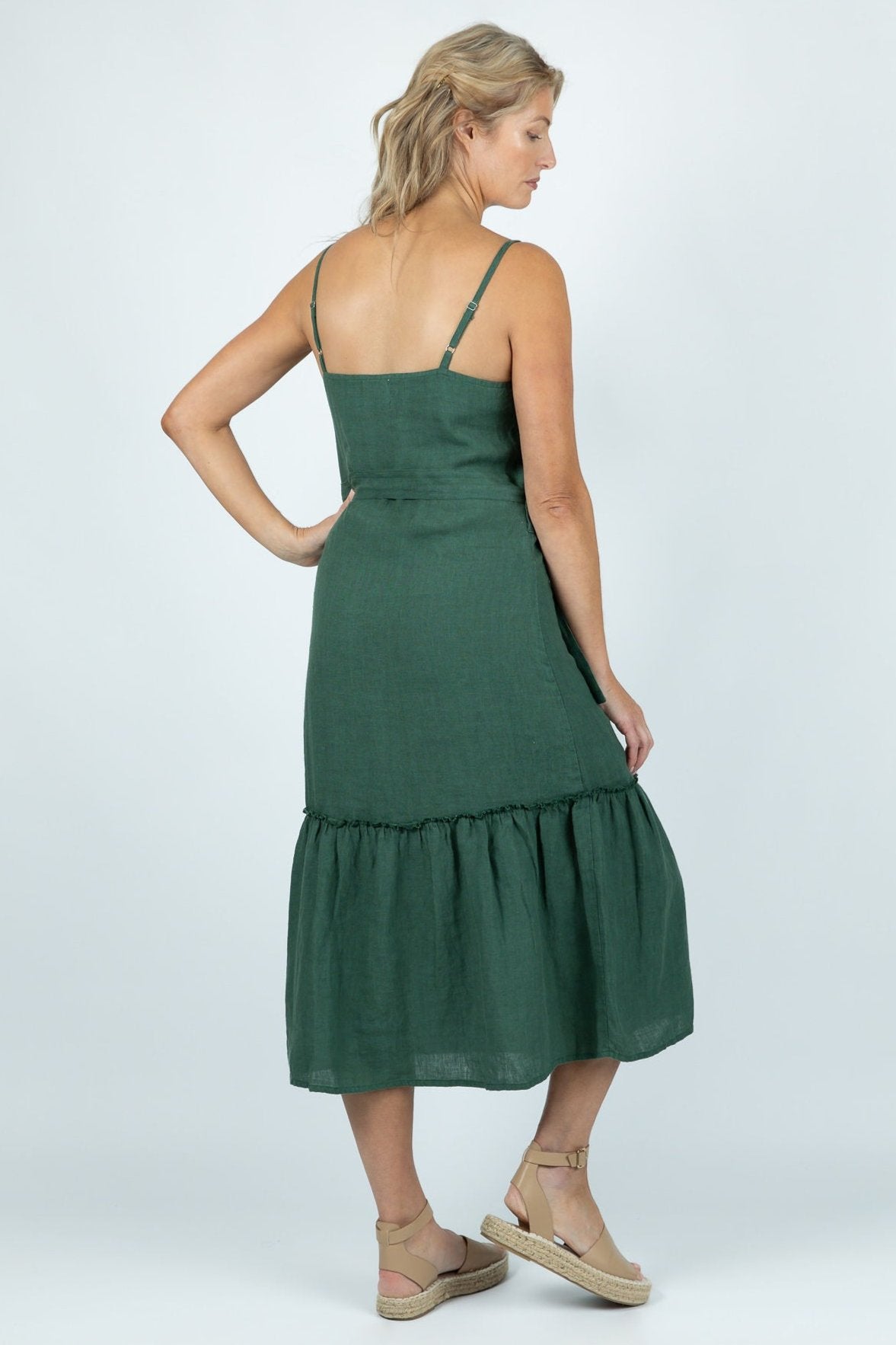 Kea Lace-Up Dress