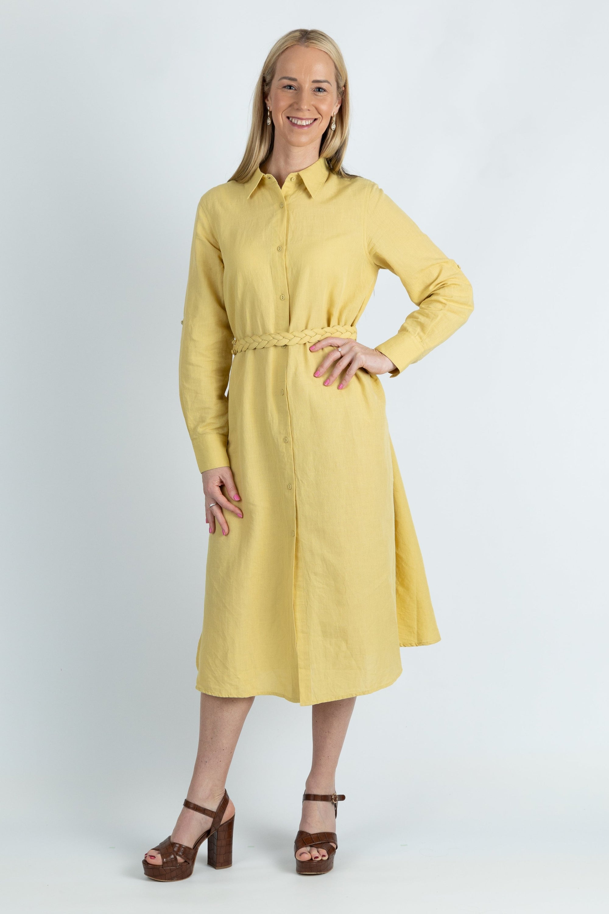 Bona classic shirt dress