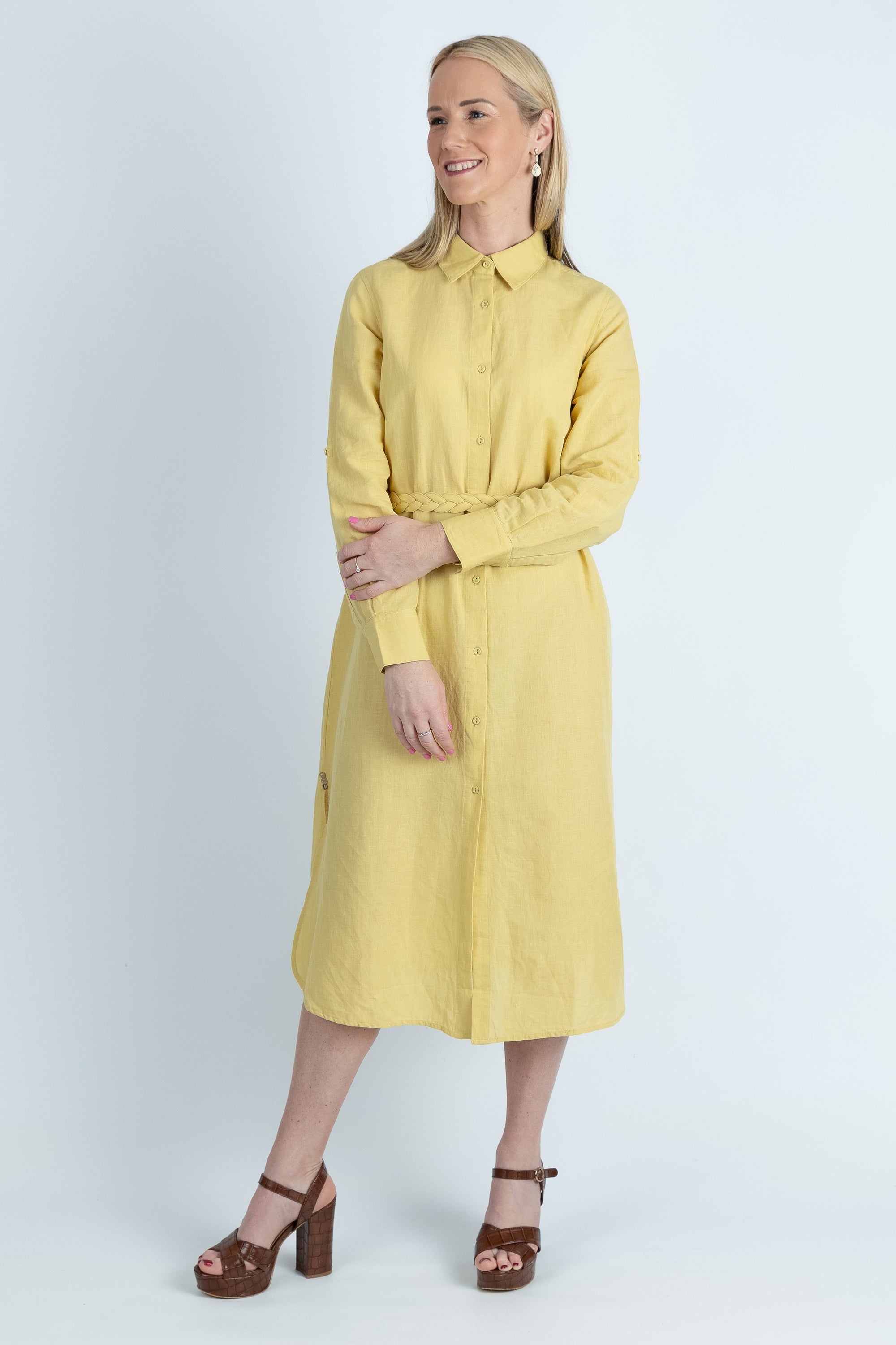 Bona classic shirt dress