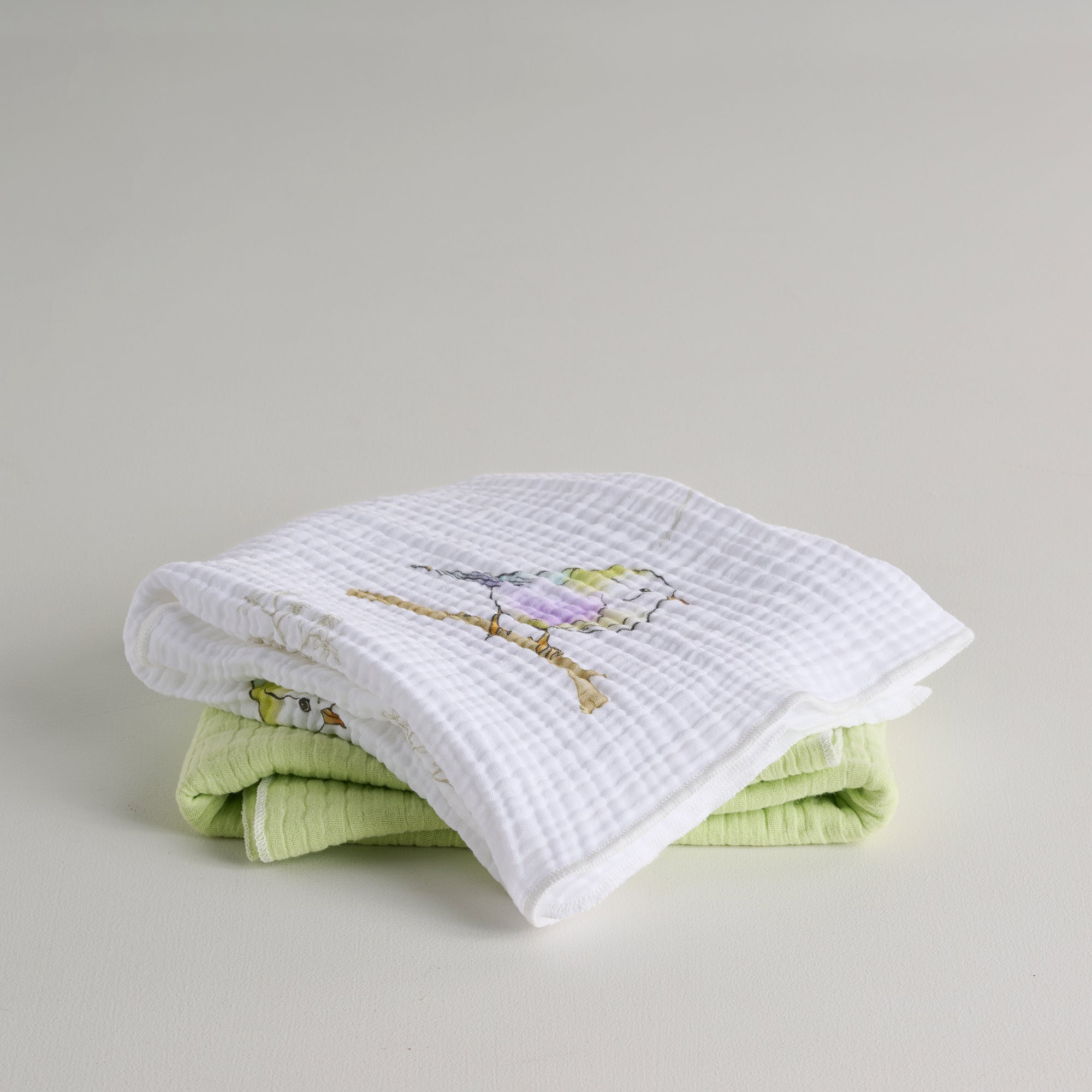 Tiny Wings Baby bath towel - set of 2